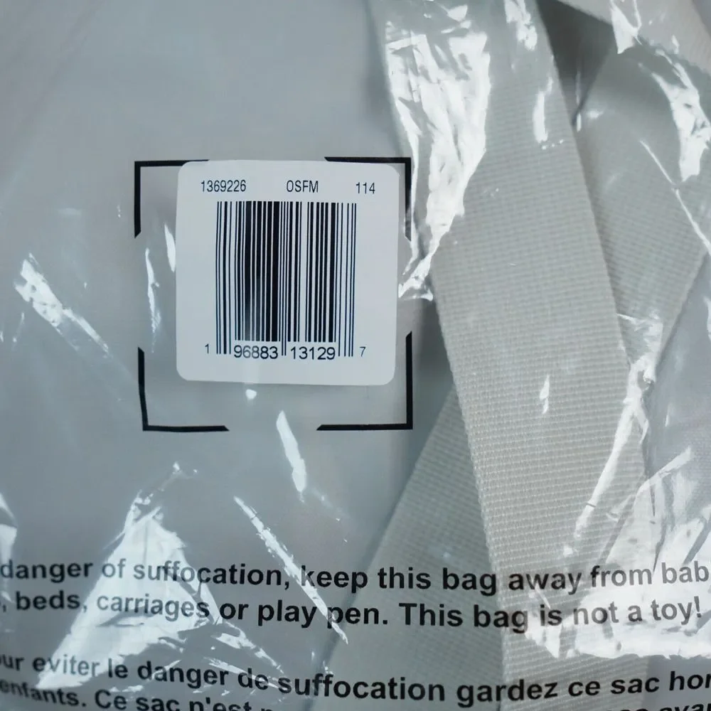 Under Armour UA Bag 19 Litre Project Rock Training Gym Sack White Clay 1369226